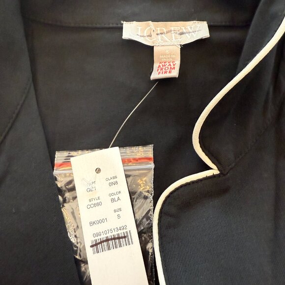 J. Crew Dreamy cotton-blend pajama Top Only Size Small - Picture 7 of 9